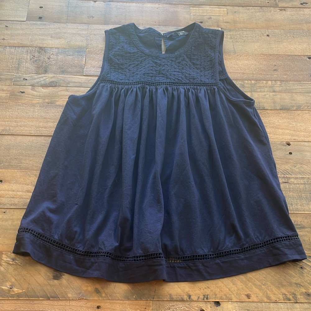 Navy Blue Banana Republic Tank - NWOT